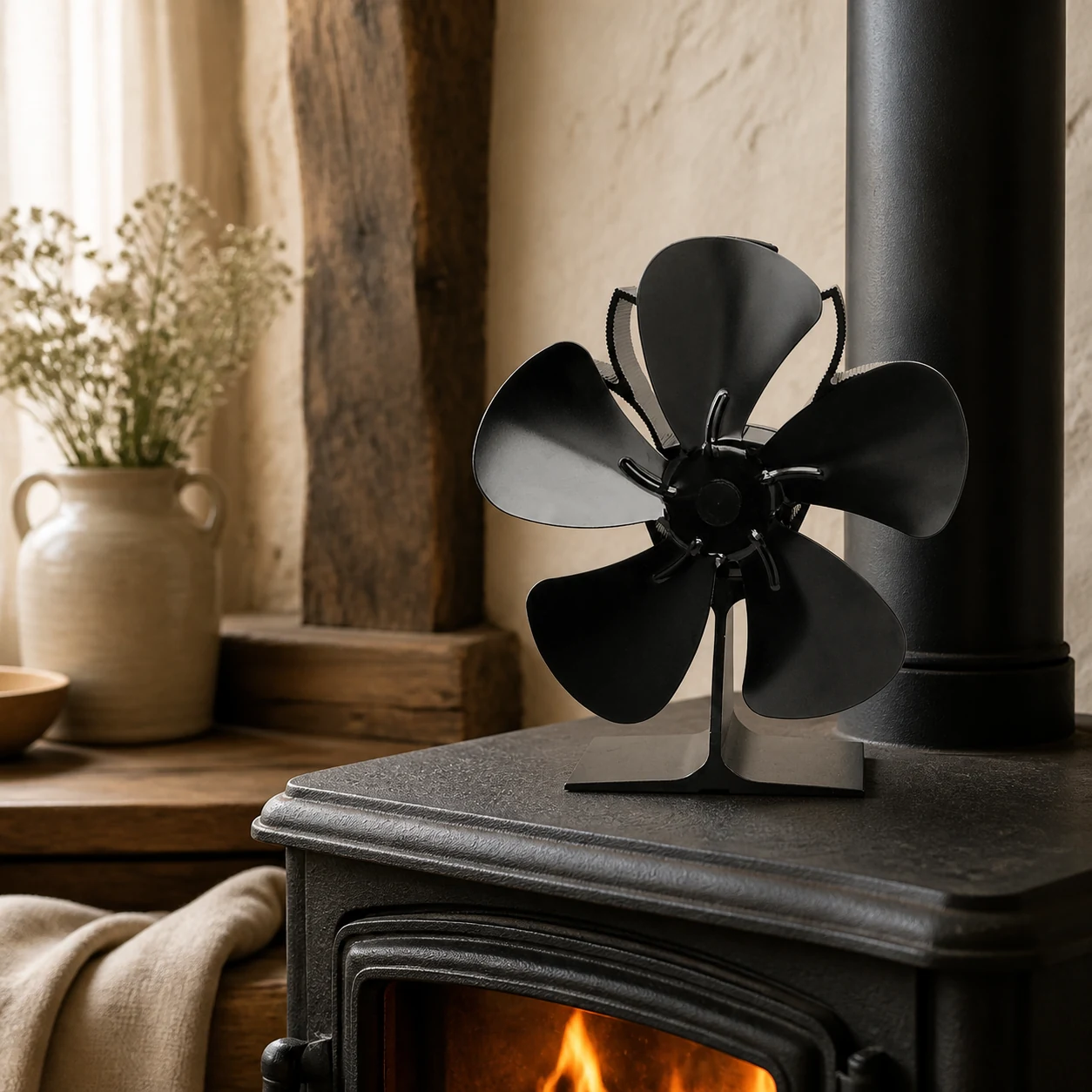 Improved Silent Five-Blade Fan view 1